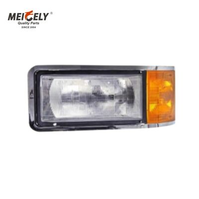 OEM- স্ট্যান্ডার্ড হেডল্যাম্প সমাবেশ Mack ভারী ট্রাক উপর প্লাগ এবং খেলা ইনস্টলেশনের জন্য প্রভাব-প্রতিরোধী পলিকার্বনেট লেন্স সঙ্গে