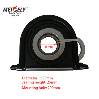 55মিমি স্টিল+রাবার ড্রাইভ শ্যাফ্ট সেন্টার বিয়ারিং DAF/VOL-VO/IVE-CO ট্রাকের জন্য