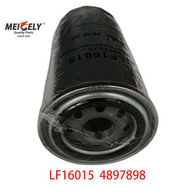 LF16015 ফ্লিটগার্ড কামিন্স ডাফের জন্য ট্রাক অয়েল ফিল্টার, ফিল্টার পেপার + আয়রন কনস্ট্রাকশন সহ OEM স্ট্যান্ডার্ড সাইজে