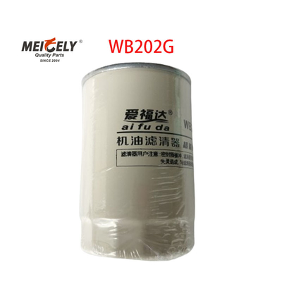 উচ্চমানের WB202G তেল ফিল্টার Z20070019 Weichai WP4 এর জন্য