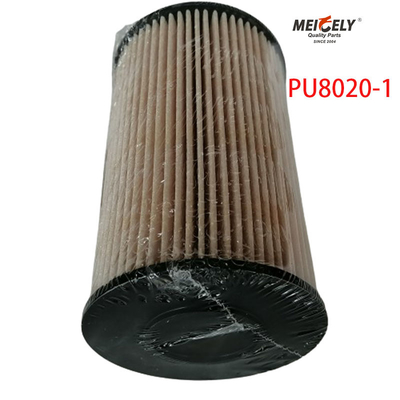 সিনোট্রুকের জন্য স্টকের PU8020/1 ট্রাকের খুচরা যন্ত্রাংশ জ্বালানী ফিল্টার উপাদান