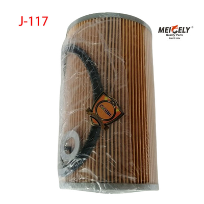 স্টক ট্রাক ইঞ্জিন পার্টস J-117 তেল ফিল্টার উপাদান HINO ট্রাকের জন্য