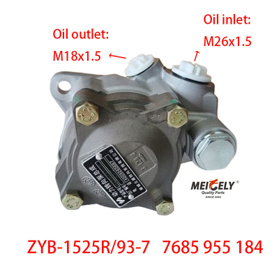 স্টক ZYB-1525R/93-7 সার্কিট স্টিয়ারিং পাম্প OE 7685 955 184 MAN এর জন্য