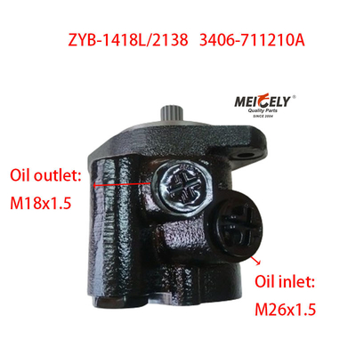 ZYB-1418L/2138 Hongyan ভারী ট্রাকের জন্য সোর্স স্টিয়ারিং পাম্প
