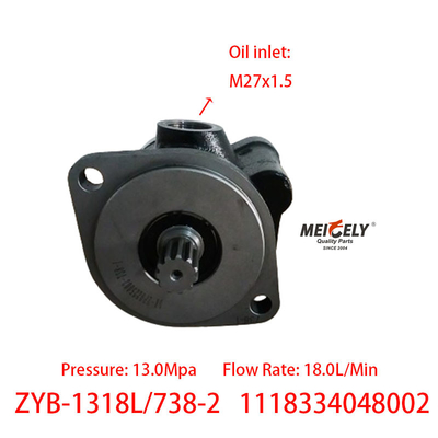 স্টক ZYB-1318L/738-2 ফোটন ওমান ডংফেং পাওয়ার স্টিয়ারিং পাম্প