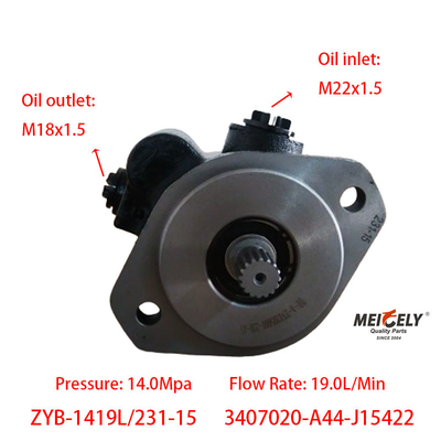 উচ্চ মানের ZYB-1419L/231-15 Weichai Deutz পাওয়ার স্টিয়ারিং পাম্প