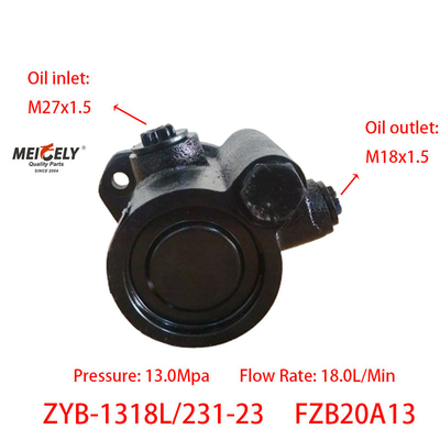 Dandong Huanghai Yutong ZYB-1318L/231-23 পাওয়ার স্টিয়ারিং পাম্প