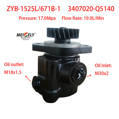 স্টিয়ারিং পাম্প ZYB-1525L/671B-1 Xichai FAW Qingdao 3407020-Q5140