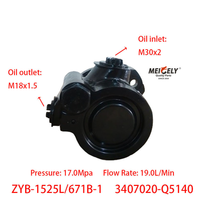 স্টিয়ারিং পাম্প ZYB-1525L/671B-1 Xichai FAW Qingdao 3407020-Q5140