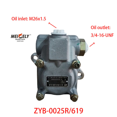 স্টক নতুন সোর্স স্টিয়ারিং পাম্প OE ZYB-0025R/619 জন্য HYUNDA