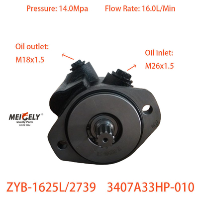 মূল পাওয়ার স্টিয়ারিং পাম্প 3407A33HP-010 Hualing Cummins ইঞ্জিনের জন্য