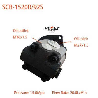 SCB-1520R/92S হাই পারফরম্যান্স নতুন স্টিয়ারিং পাম্প জন্য Weichai