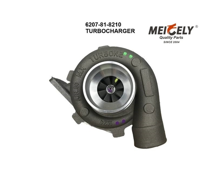 টার্বোচার্জার T04B59 6207-81-8210 Komatsu Excavator PC200-5 এর জন্য S6D95 ইঞ্জিন সহ