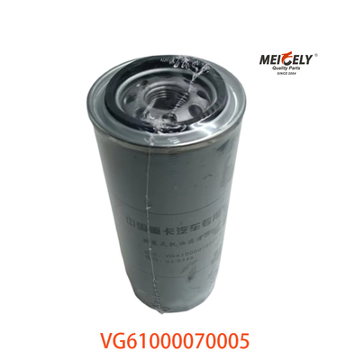 সিনোট্রুক হোও JX0818A এর জন্য Weichai ইঞ্জিন তেল ফিল্টার VG61000070005