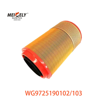 বায়ু ফিল্টার কোর WG9725190102 জন্য SINOTRUK HOWO WG9725190103