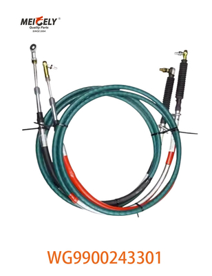 সিনোট্রুক হাওয়ের জন্য নতুন অটো পার্টস WG9900243301 গিয়ার শিফট ক্যাবল WG9725240008