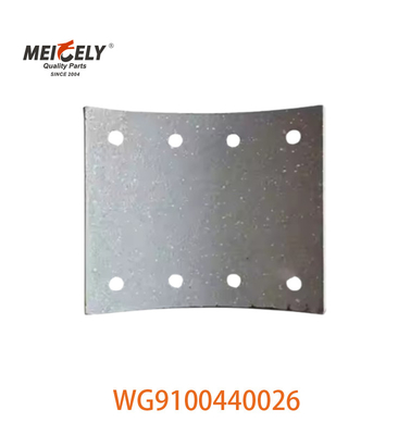 SINOTRUK HOWO WG9100440028 ভারী দায়িত্ব ট্রাকের জন্য ব্রেক আস্তরণ WG9100440026