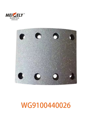 SINOTRUK HOWO WG9100440028 ভারী দায়িত্ব ট্রাকের জন্য ব্রেক আস্তরণ WG9100440026