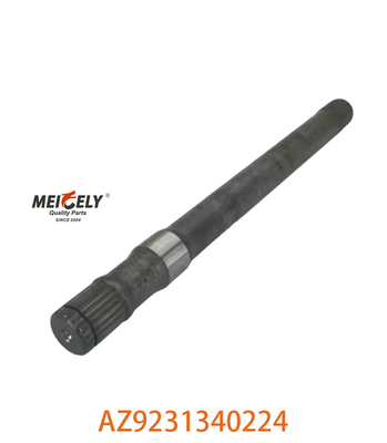 SINOTRUK HOWO ট্রাক অর্ধ-শ্যাফ্ট ডান স্টিলের উপাদান AZ9231340224