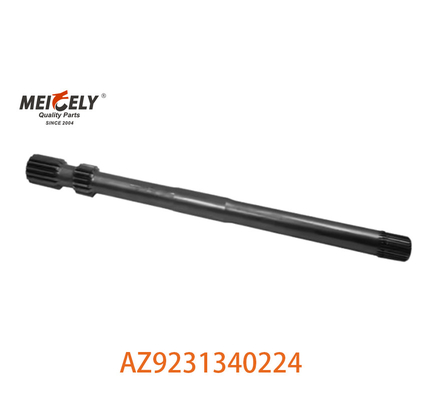 SINOTRUK HOWO ট্রাক অর্ধ-শ্যাফ্ট ডান স্টিলের উপাদান AZ9231340224