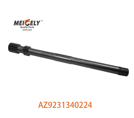 SINOTRUK HOWO ট্রাক অর্ধ-শ্যাফ্ট ডান স্টিলের উপাদান AZ9231340224