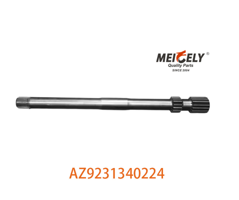 SINOTRUK HOWO ট্রাক অর্ধ-শ্যাফ্ট ডান স্টিলের উপাদান AZ9231340224
