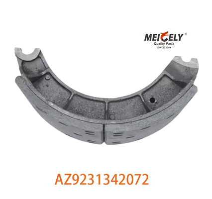 হাই পারফরম্যান্স AZ9231342072 SINOTRUK HOWO জন্য সেমি-মেটাল ব্রেক জুতো সমাবেশ