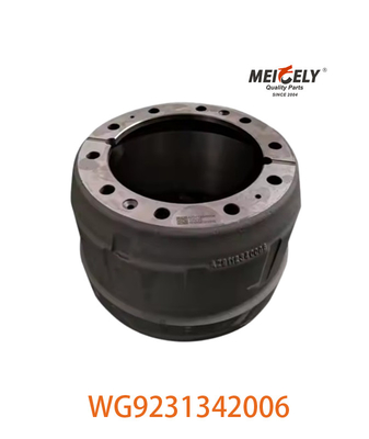 SINOTRUK HOWO A7 WG9231342006 AZ9231342006 এর জন্য ভারী দায়িত্ব ট্রাকের পিছনের ব্রেক ড্রাম