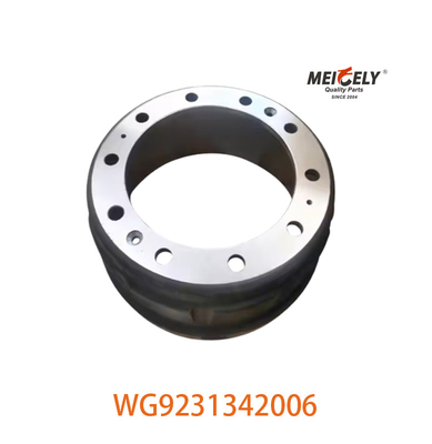 SINOTRUK HOWO A7 WG9231342006 AZ9231342006 এর জন্য ভারী দায়িত্ব ট্রাকের পিছনের ব্রেক ড্রাম