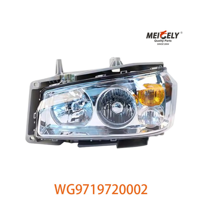 সামনের হেডল্যাম্পের সংমিশ্রণ ডান WG9719720002 SINOTRUK HOWO WG9719720001 এর জন্য