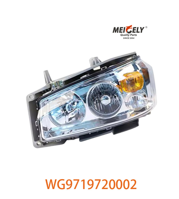 সামনের হেডল্যাম্পের সংমিশ্রণ ডান WG9719720002 SINOTRUK HOWO WG9719720001 এর জন্য