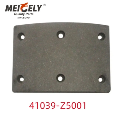 41039-Z5001 ব্রেক আস্তরণ 44066-Z5063 ট্রাকের জন্য স্ট্যান্ডার্ড টাইপ Dongfeng