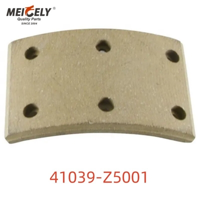 41039-Z5001 ব্রেক আস্তরণ 44066-Z5063 ট্রাকের জন্য স্ট্যান্ডার্ড টাইপ Dongfeng