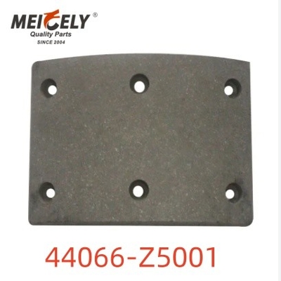 44066-Z5001 ব্রেক আস্তরণ 41039-Z5001 ট্রাকের জন্য স্ট্যান্ডার্ড টাইপ Dongfeng