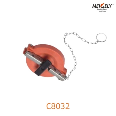 সুনির্দিষ্টভাবে তৈরি C8032 বাষ্প পুনরুদ্ধার ধুলো ক্যাপ সর্বোত্তম ট্যাঙ্ক ট্রাক জন্য উপযুক্ত