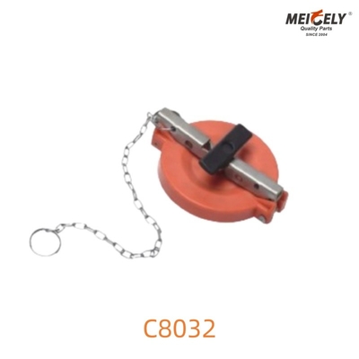 সুনির্দিষ্টভাবে তৈরি C8032 বাষ্প পুনরুদ্ধার ধুলো ক্যাপ সর্বোত্তম ট্যাঙ্ক ট্রাক জন্য উপযুক্ত
