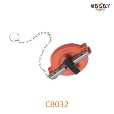 সুনির্দিষ্টভাবে তৈরি C8032 বাষ্প পুনরুদ্ধার ধুলো ক্যাপ সর্বোত্তম ট্যাঙ্ক ট্রাক জন্য উপযুক্ত