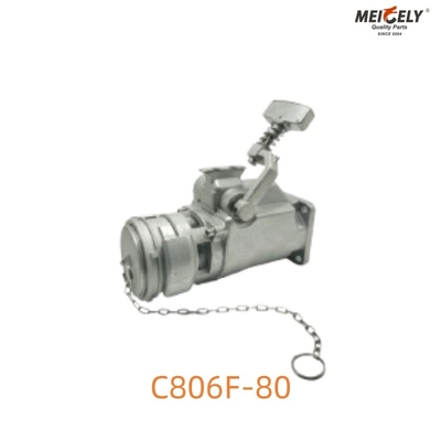 C806F-80 ট্যাংক ট্রাকের জন্য ভারী-ডুয়িং ইন্ডাস্ট্রিয়াল গ্রেড ডিসচার্জ কল ভালভ