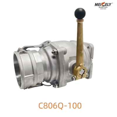 C806Q-100 ভারী দায়িত্ব ট্যাঙ্ক ট্রাক জন্য টেকসই আনলোডিং বল ভালভ