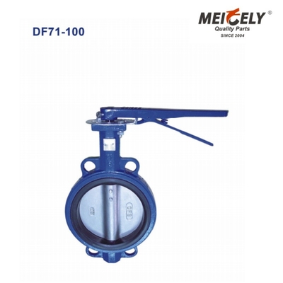 হাই কোয়ালিটি বাটারফ্লাই ভালভ DF71-100 D72 ওয়াটার ট্যাঙ্ক ট্রাকের জন্য