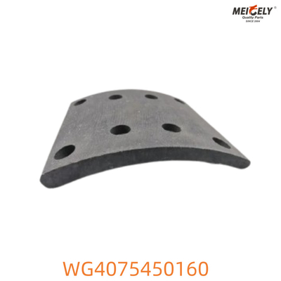 WG4075450160 হাও ব্রেক প্যাড সর্বোত্তম স্টপিং পাওয়ারের জন্য নির্ভরযোগ্য ঘর্ষণ উপাদান