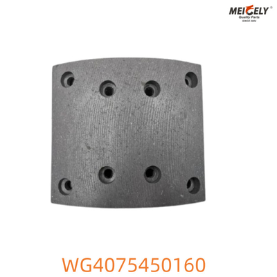 WG4075450160 হাও ব্রেক প্যাড সর্বোত্তম স্টপিং পাওয়ারের জন্য নির্ভরযোগ্য ঘর্ষণ উপাদান
