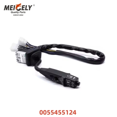 Mercedes-Benz এর জন্য সুনির্দিষ্ট টার্ন সিগন্যাল সুইচ OEM 0055455124 স্টিয়ারিং কলাম সংমিশ্রণ সুইচ