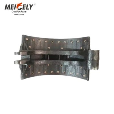 উচ্চ মানের ইউটং বাস যন্ত্রাংশ পিছনের ব্রেক জুতা অ্যাসেম্বলি ব্রেক প্যাড সহ
