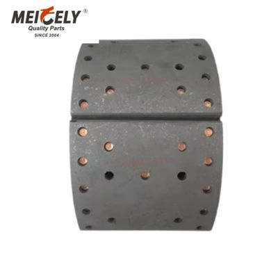 উচ্চ মানের ইউটং বাস যন্ত্রাংশ পিছনের ব্রেক জুতা অ্যাসেম্বলি ব্রেক প্যাড সহ