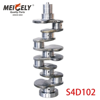 S4D102 S6D102 S6D107 S6D125 খননকারীর জন্য কাস্ট স্টীল কাস্ট ক্র্যাঙ্কশ্যাফ