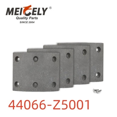 44066-Z5001 ব্রেক আস্তরণ 41039-Z5001 ট্রাকের জন্য স্ট্যান্ডার্ড টাইপ Dongfeng