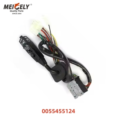 Mercedes-Benz এর জন্য সুনির্দিষ্ট টার্ন সিগন্যাল সুইচ OEM 0055455124 স্টিয়ারিং কলাম সংমিশ্রণ সুইচ