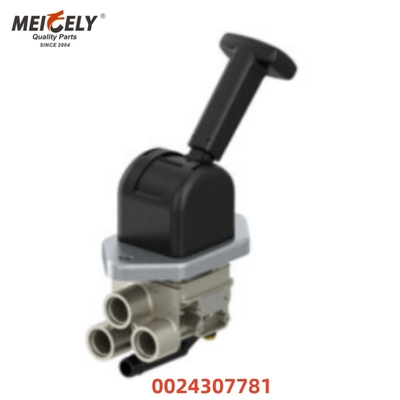 উচ্চ-গুণমান সম্পন্ন ট্রাকের যন্ত্রাংশ নতুন হ্যান্ড ব্রেক ভালভ 0024307781 9617231040 9617232150 ট্রাকের জন্য